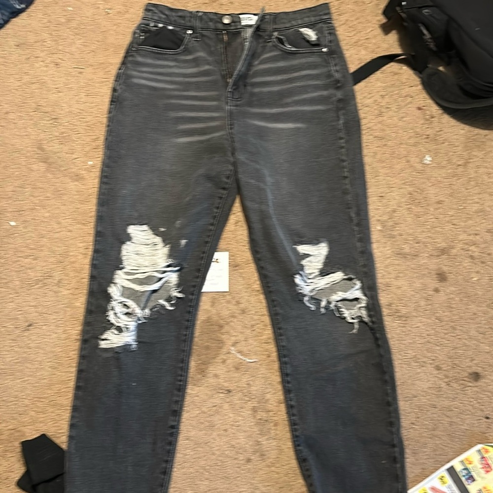 Black Ripped Jeans